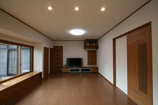 和室から洋室へ