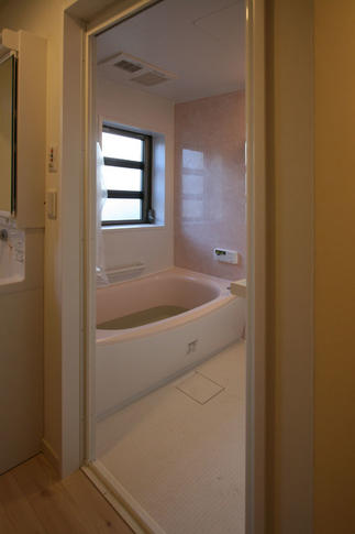 きれいなお風呂になりました。