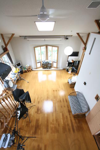 大きな吹抜けです