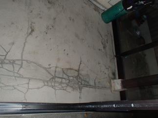 玄関土間　コンクリート施工前