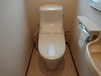 節水トイレに取替え