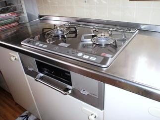 リンナイ　ビルトインガスコンロ　ユーディア　本体定価￥２０７，０００　→　工事費込み￥１５０，０００