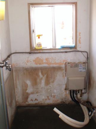 リンナイガス給湯器・LIXIL製FRP浴槽・シャワー水栓金具