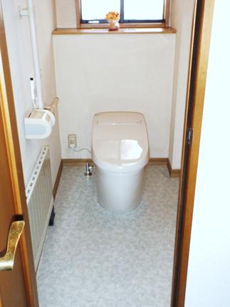 LIXIL　サティスＧ　＋　床ＣＦシート張替え