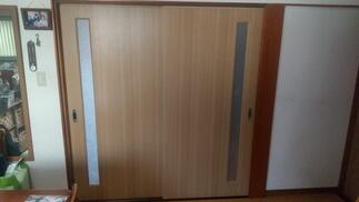 台所出入口ドアafter