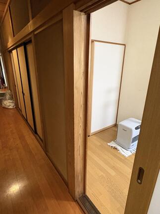 お客様と相談した柱です