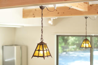 ダイニング吹き抜け