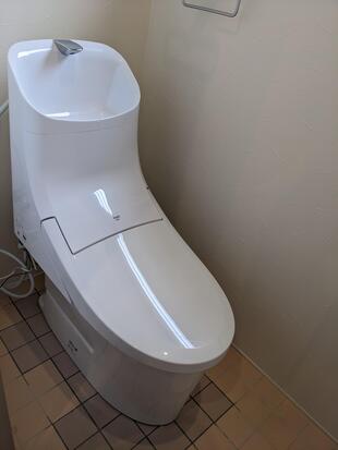 和式トイレから洋式トイレにしました！