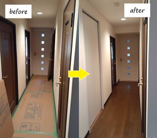 扉を使い勝手のいい引戸へ