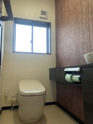 安八郡：トイレ改修　お孫さんも大満足！和式から最新のトイレへ