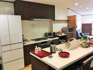 【複数の人が作業できるキッチン】