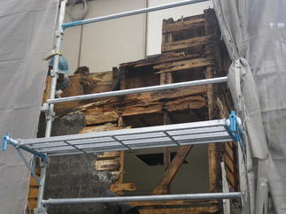 ２階バルコニー改修