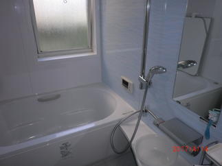 新しいユニットバス