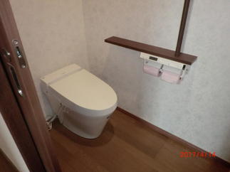 トイレはＬＩＸＩＬのサティスです