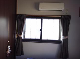内窓設置（寝室出窓）