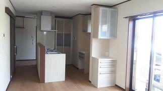 明るいキッチン