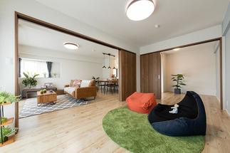 旧和室を洋室に