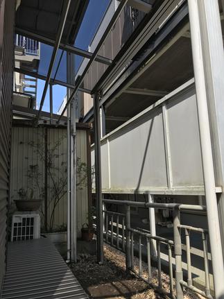 掃き出しのテラス