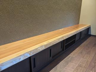 空間に溶け込むモダン和風造作家具