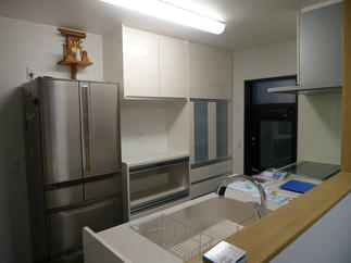 すっきり広々と、完成です！