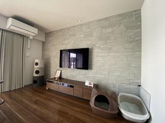 リビング空間のエコカラット