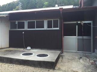 浄化槽の蓋も変えれました。