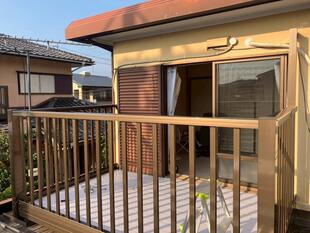 島田市　バルコニー交換工事