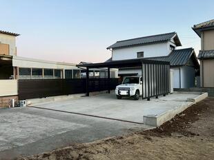 島田市　カーポート設置工事