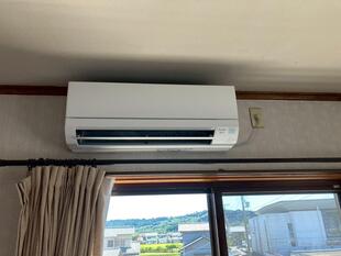 島田市　エアコン交換工事