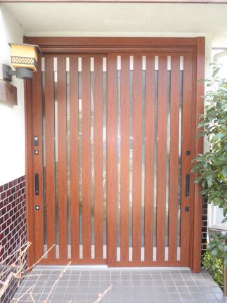 リフォーム済みの玄関