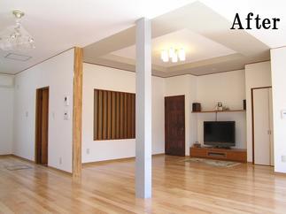 リフォーム後のリビング２