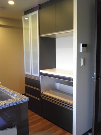キッチンの背面収納