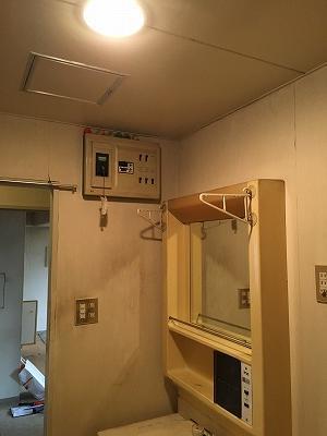 洗面化粧室Before