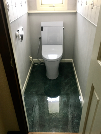 高級感のある床材（サンゲツ：クッションフロア）