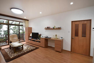 LDK施工後（リビング）