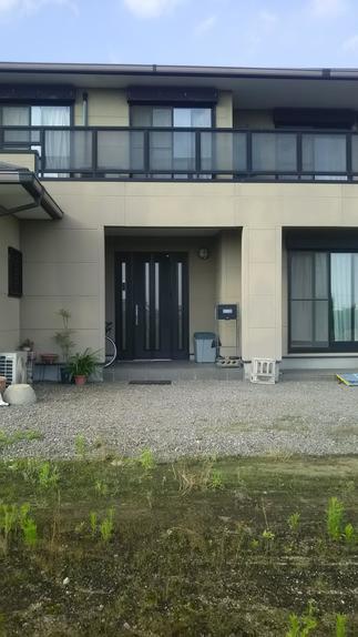 玄関ドア　改修前