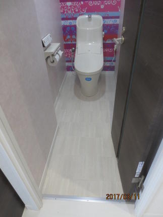 一体型節水トイレ