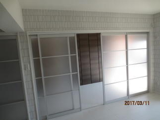 部屋の間仕切り