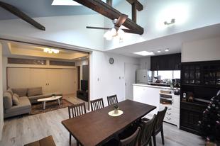 仲の良いご家族にぴったりのリビングダイニング