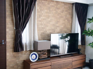 エコカラット　グラナスヴィスト(ブラウン)使用