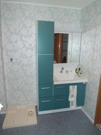 洗面化粧台　After