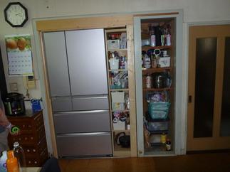 【施工前】どうにもならない収納