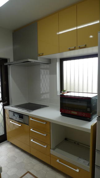 キッチンＡＦＴＥＲ　収納側