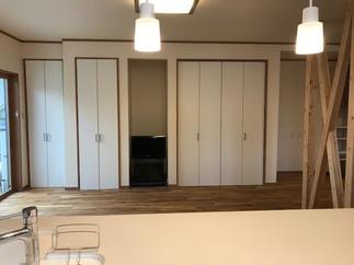 After　大容量壁面収納