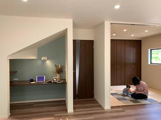 スタディスペースと和室