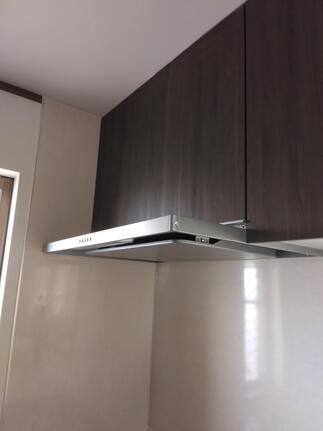 お掃除しやすいレンジフード