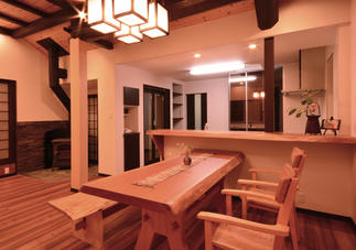 落ち着きがあり、尚且つ広々とした空間のLDKに！