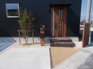 お家とおそろい♪　のエクステリア