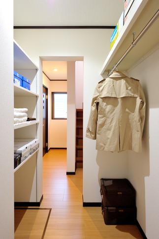 女性の強い味方、ウォークスルークローゼット