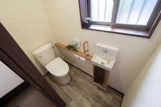 使いやすい別置きの手洗器